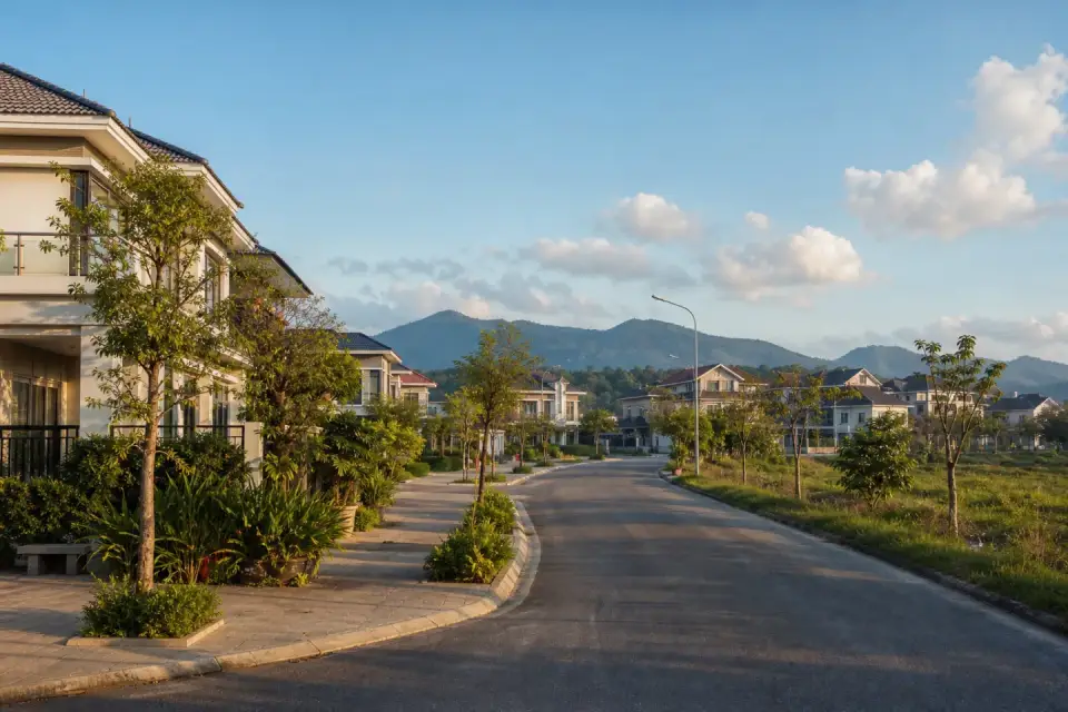 Khu vực Tây Phương gần trung tâm Hoà Lạc